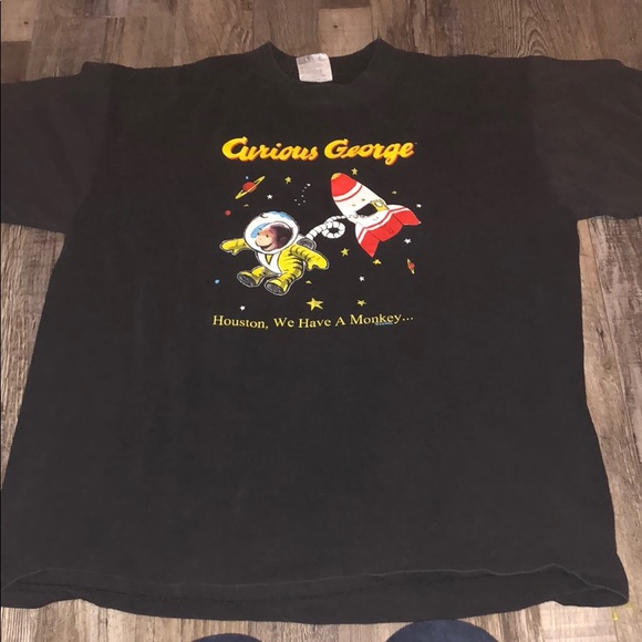 Unisex Curious George Graphic Tee 